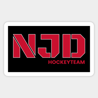 njd hockeyteam Magnet